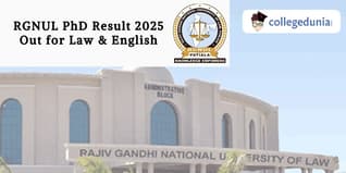 RGNUL PhD Result 2025 Out for Law & English; Check Direct Link Here